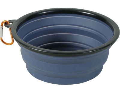 Gamelle souple en silicone bleu Bivouak (650 ml)