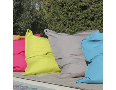 Grand coussin uni Maxi (Aqua)