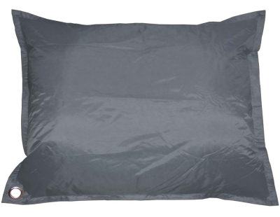 Grand coussin uni Maxi XL (Gris anthracite)