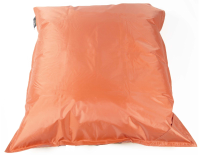 Grand coussin uni Maxi (Orange Lave)