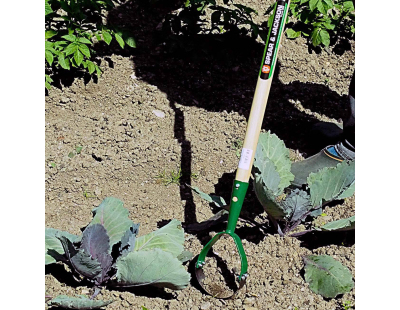 Grattoir de rocaille dentelé manche en bois