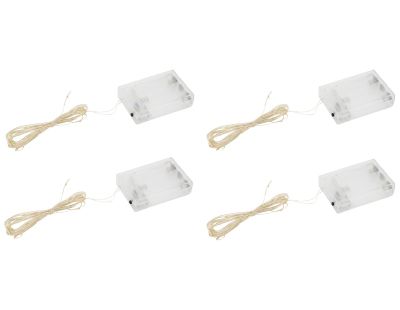 Guirlande led 3 mètres - 30 LED (Lot de 4)