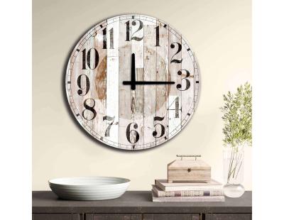 Horloge en MDF Wood 52 cm