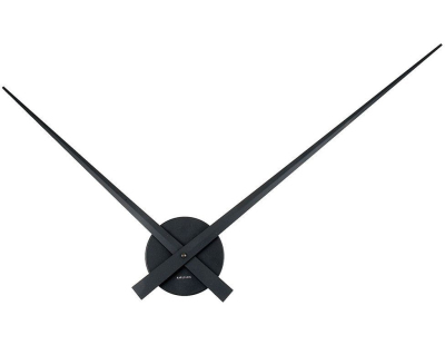 Horloge aiguilles Big Time 76cm (Noir)