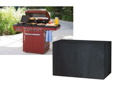 Housse de protection barbecue rectangulaire (155 cm de long)