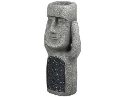 Jardinière Moai en polyrésine (N'entend pas)