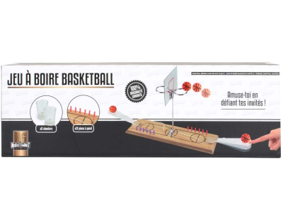 Jeu à boire basketball avec 2 shooters