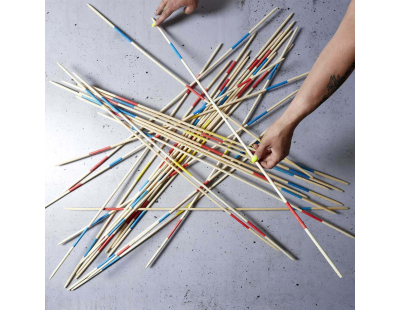 Jeu de mikado géant en bois