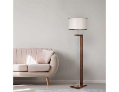 Lampadaire en bois Ceviz