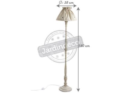 Lampadaire en bois 150cm