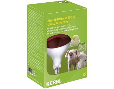 Lampe à infrarouge en verre trempé (150 W)