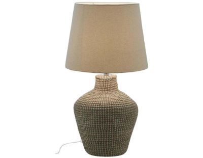 Lampe en jonc et coton (Amphore)