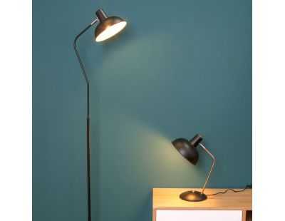 Lampe en métal à poser Hood (Noir)