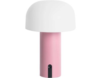 Lampe à poser Luca LED (Rose pâle, Blanc)