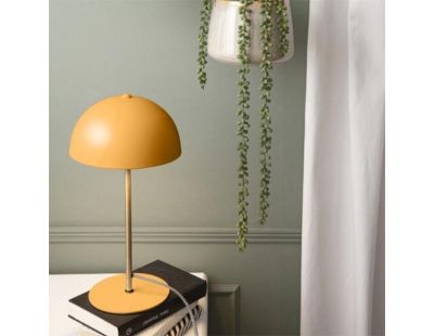 Lampe à poser en métal Bonnet 39 cm (Jaune)