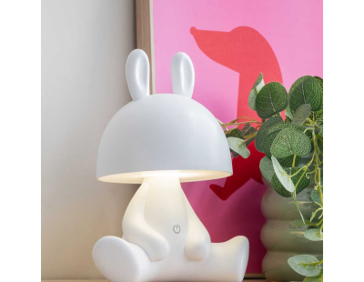 Lampe à poser en plastique LED Bunny (Blanc)