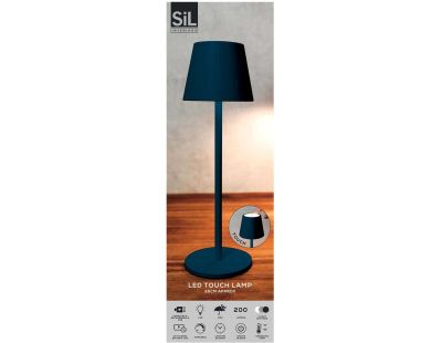 Lampe tactile intérieure extérieure led 36 cm (Bleu)