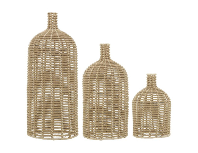 Lampes en jute