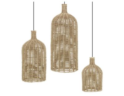 Lampes en jute