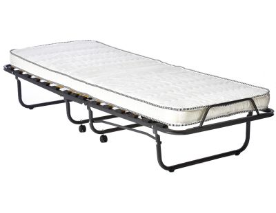 Lit pliant avec matelas 80 x 190 cm