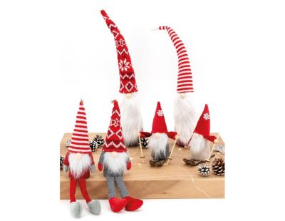 Lutin de Noël en tissu (Lot de 2)