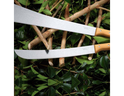 Machette en acier carbone et bois (Lame 41 cm)