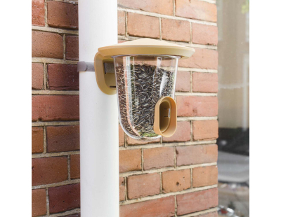 Mangeoire pour oiseaux du jardin FeedR (Marron)