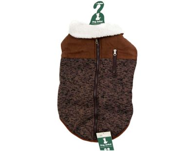 Manteau fourrure pour chien Natural 45 cm (Chocolat)