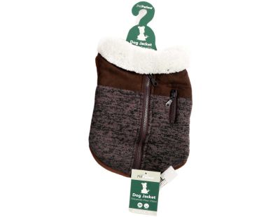 Manteau fourrure pour chien Natural 25 cm (Chocolat)