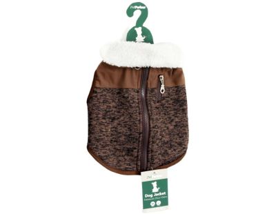 Manteau fourrure pour chien Natural 25 cm (Marron)