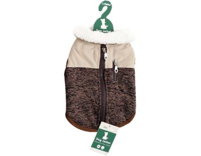 Manteau fourrure pour chien Natural 25 cm (Crème)