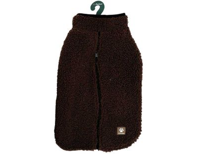 Manteau teddy pour chien 45 cm (Chocolat)