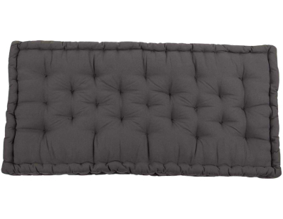 Matelas de sol en coton 120 x 80 cm (Gris anthracite)