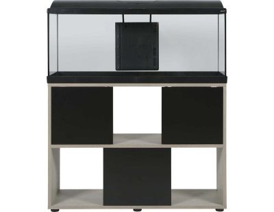 Meuble pour aquarium Iseo et Tana 120L (Noir)