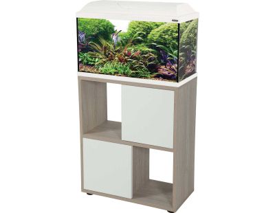 Meuble pour aquarium Iseo et Tana 63L (Blanc)