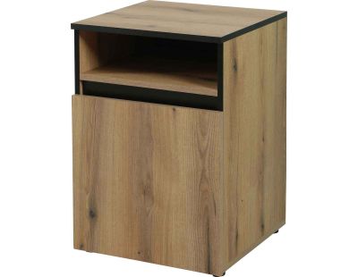 Meuble pour aquarium colonne 50 x 50 cm (Noir)