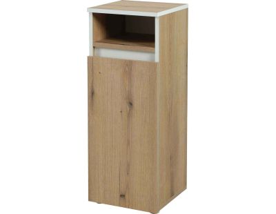 Meuble pour aquarium colonne 35 x 35 cm (Blanc)