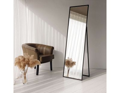 Miroir psyché en métal (Noir)