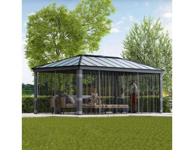 Moustiquaires pour tonnelle de jardin Dallas (Pour tonnelle 5 x 2 m)