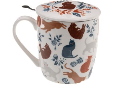 Mug en porcelaine imprimé avec filtre Léo