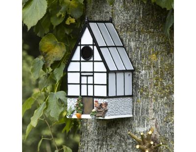 Nichoir à mésange en polyrésine et bois contreplaqué (Serre)