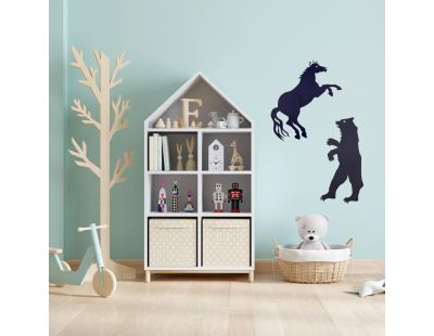 Ombre murale Silhouette articulée (Cheval)