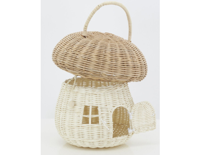 Panier en rotin Maison Champignon