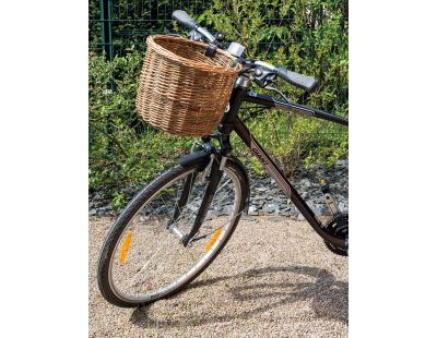 Panier vélo en osier  (Petit modèle)