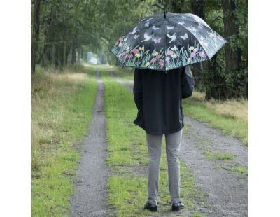 Parapluie oiseau couleurs changeantes