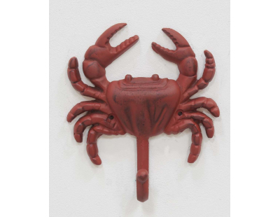 Patère en métal Crabe 12 x 5 x 13.5 cm