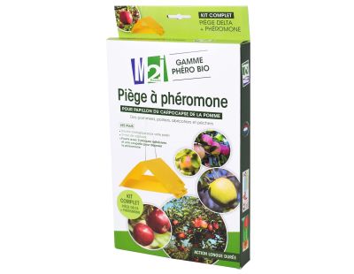 Piège à phéromones papillon du carpocapse de la pomme Cydia Pro Caps