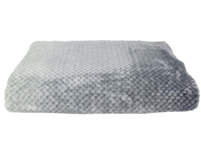 Plaid tie and dye XXL 150 x 200 cm (Gris)