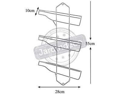 Porte-bouteilles mural