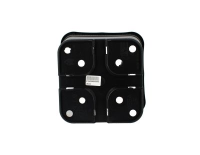 Pot de plantation carré noir 9 litres (Lot de 10)